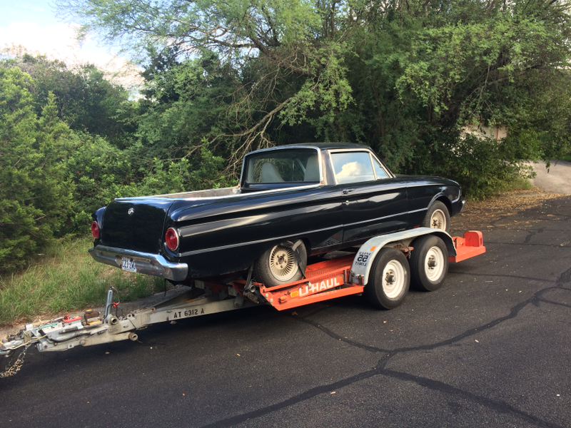 Illustration for article titled This Sweet Falcon Ranchero Just Showed Up Across the Street